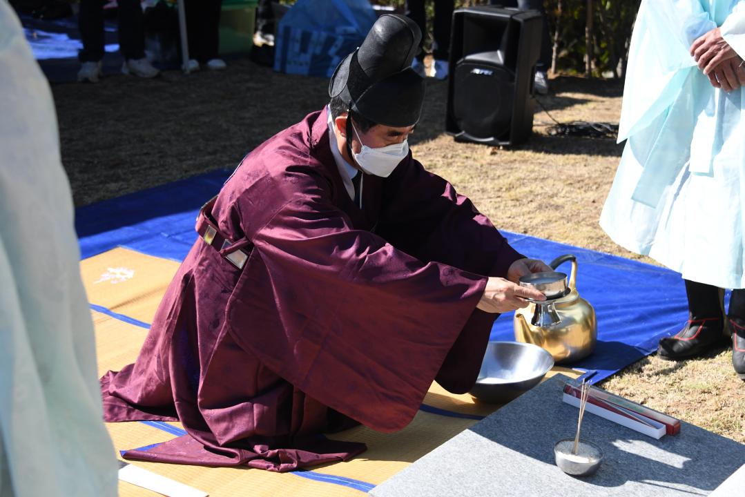 2021년 옥천 사직제（옥천읍 명가 뒷산）