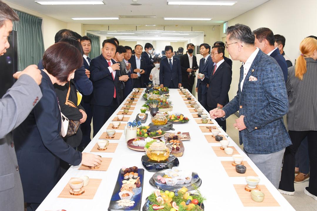 충청북도 농촌지도자대회 주요내빈 정담회