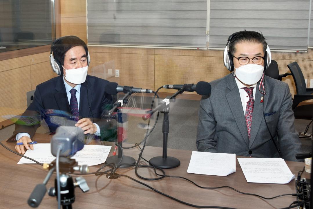 옥천FM공동체라디오 인터뷰（의장·부의장）