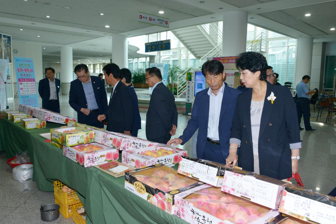 대전광역시 농산물 판촉행사 및 관계자 격려