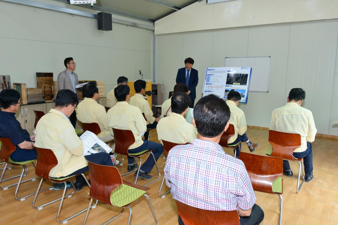 2019년도 사업장점검 현지 확인-낙후지역 먹는물 수질개선사업（증약~추소）