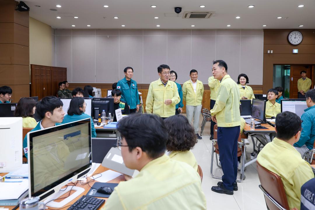 2025년 을지연습 참가자 격려 방문(군청 대회의실)