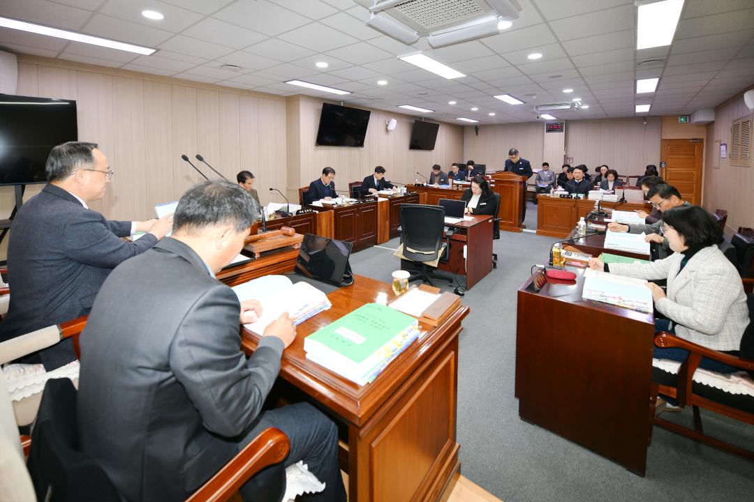 제321회 옥천군의회 제2차 정례회 예산결산특별위원회 제4차회의