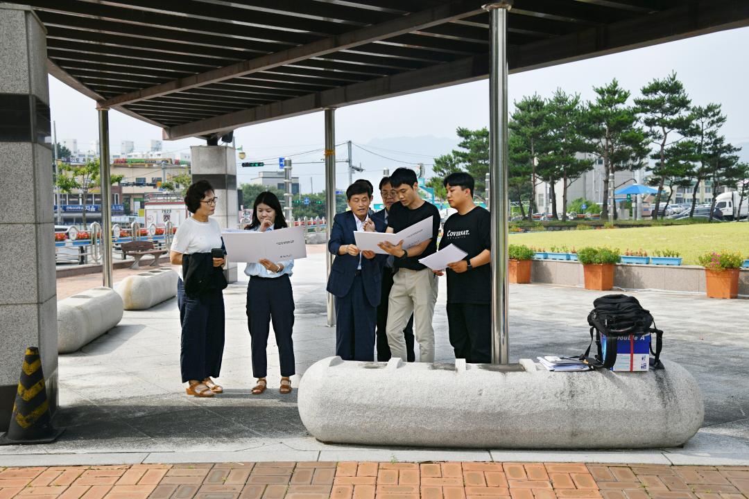 다목적체육센터 현지 확인（향수공원）