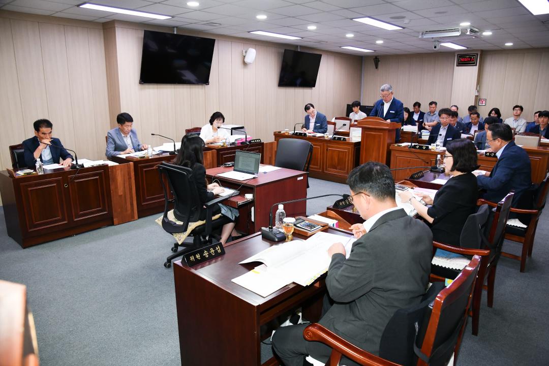 제315회 옥천군의회 제1차 정례회 예산결산특별위원회 제1차회의