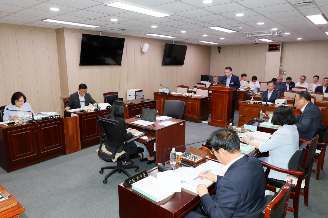 제325회 옥천군의회 제1차 정례회 예산결산특위 제1차회의