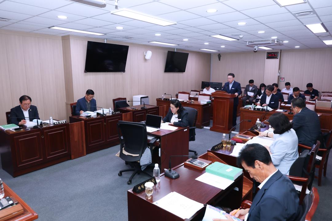 제326회 옥천군의회 임시회 예산결산특별위원회 제1차회의