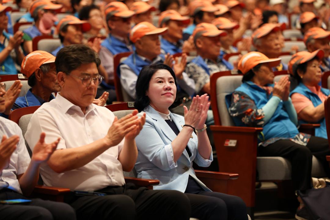 옥천시니어클럽 노인일자리사업 참여자 교육