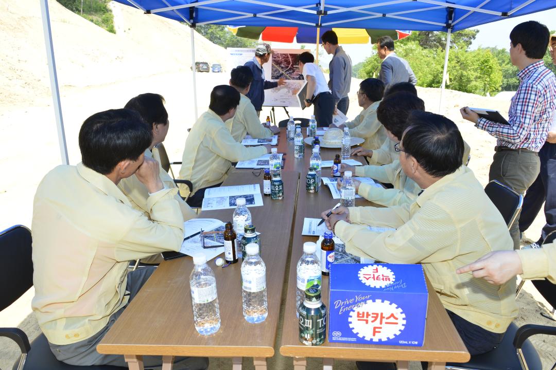 2019년도 사업장점검 현지 확인-제2의료기기 산업단지 진입도로공사