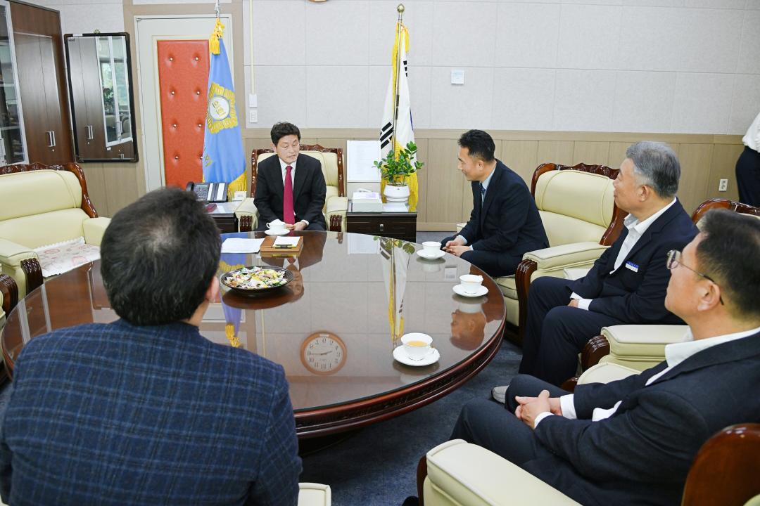 신임 부군수 내방