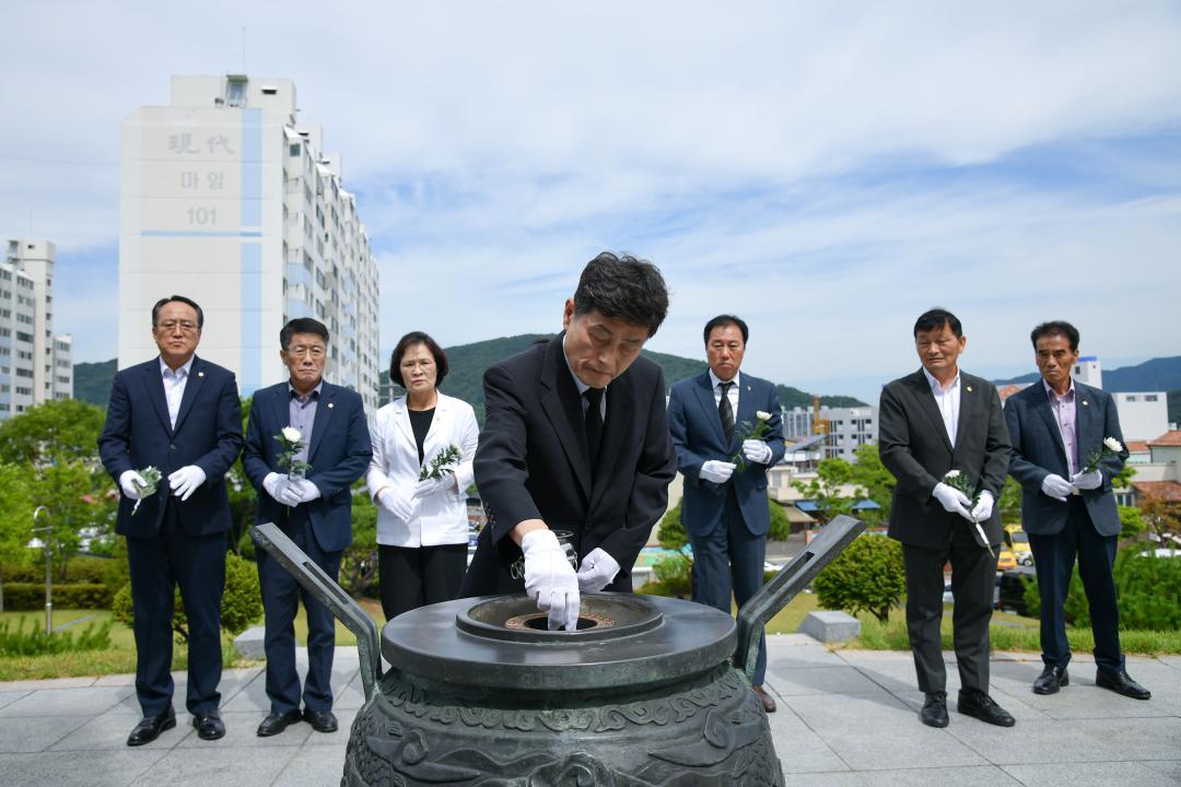 제74주년 6.25전쟁 기념행사[참배]