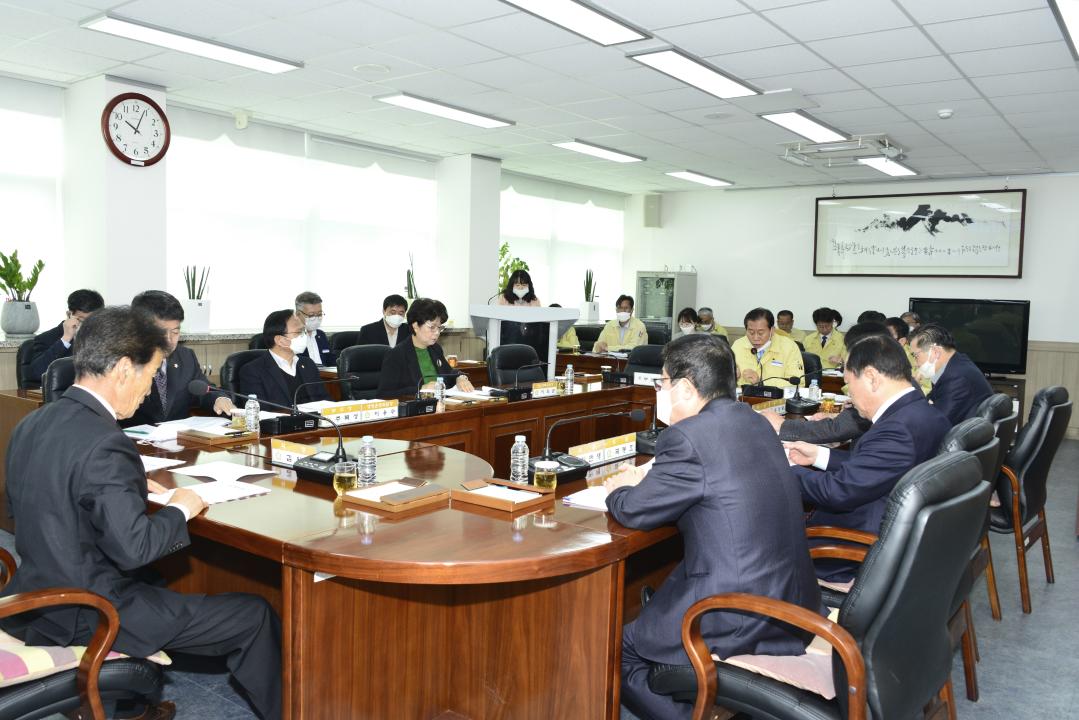 옥천군의회 정례 간담회
