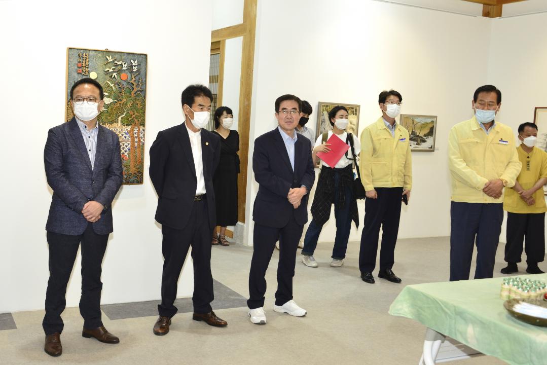 옥천군의회 제17회 옥천미술협회 정기회원전 개막식 축사