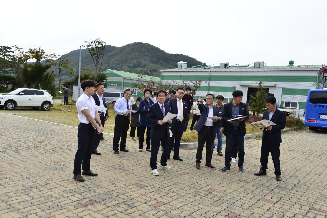 공유재산 심의 관련 현지 확인-안남면 기초생활거점 육성사업 공유재산