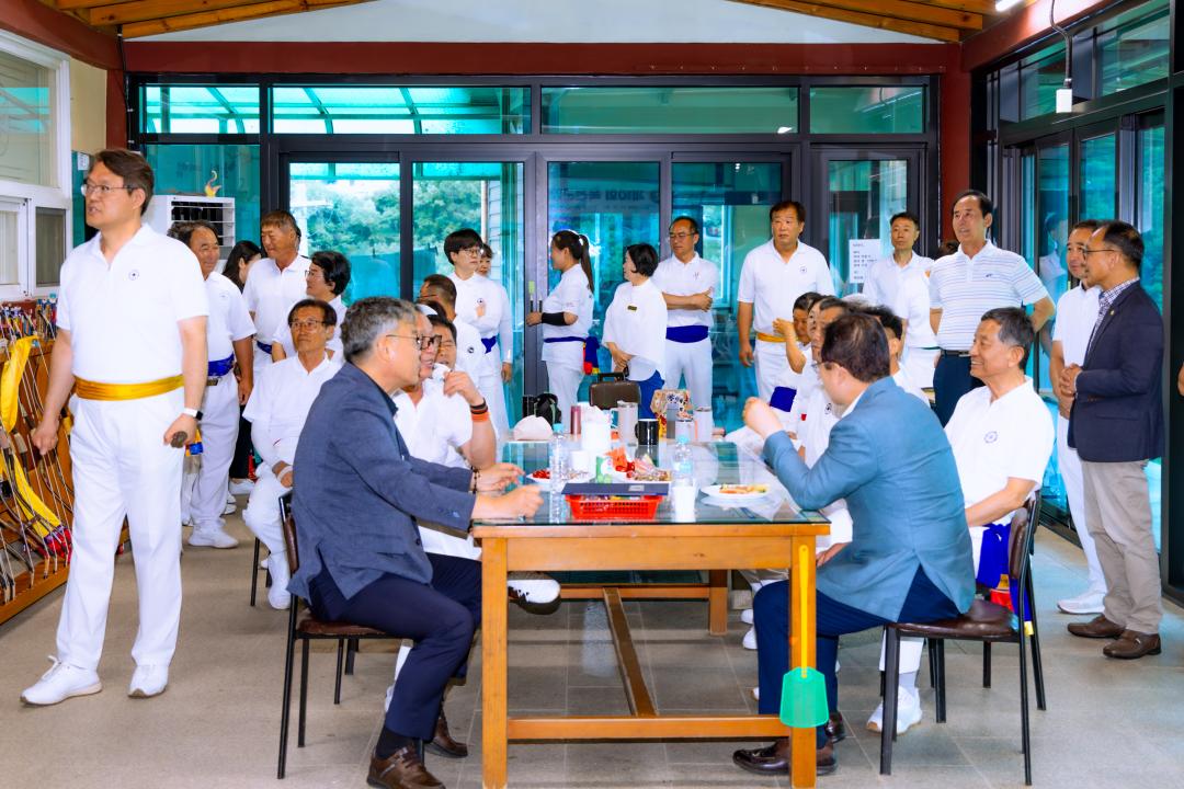 2026.7.25- 제10회 옥천군협회장기 궁도대회 개회식(관성정)