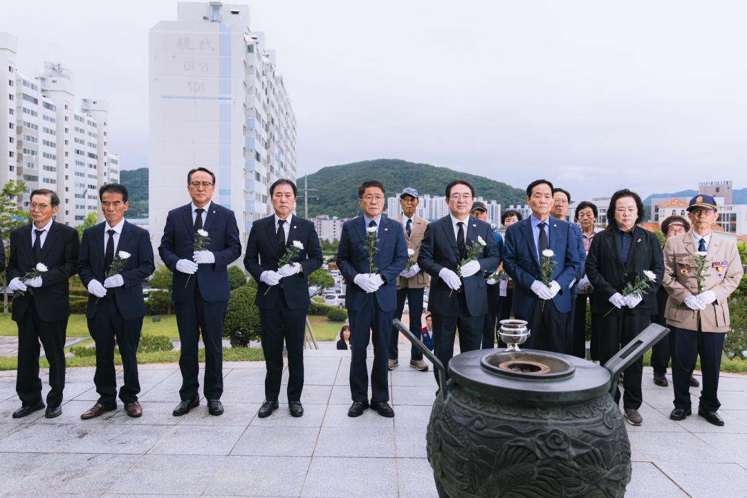 2026.6.25- 제76주년 6.25 전쟁 기념행사(충혼탑 참배, 기념식)