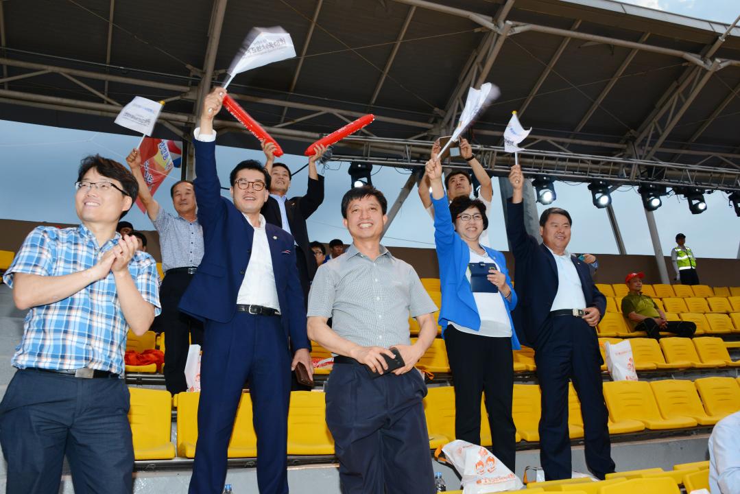 충북도민 체육대회 개막식 참석