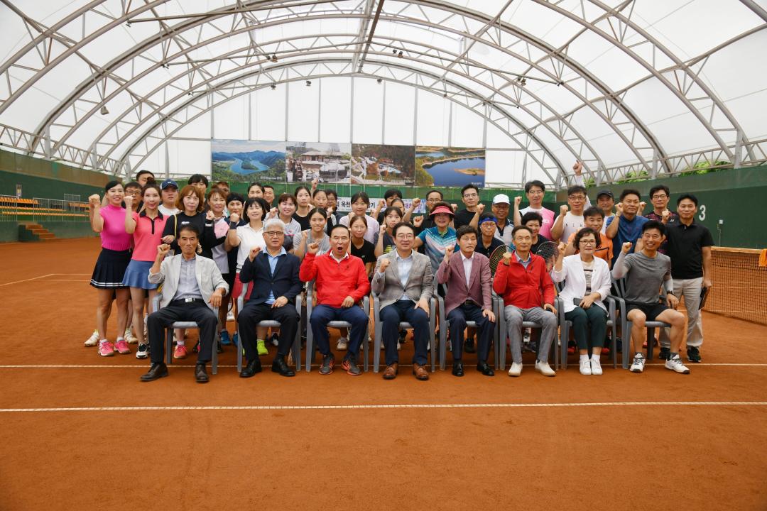 제5회 옥천군협회장기 소프트테니스대회（중앙공원 소프트테니스장）