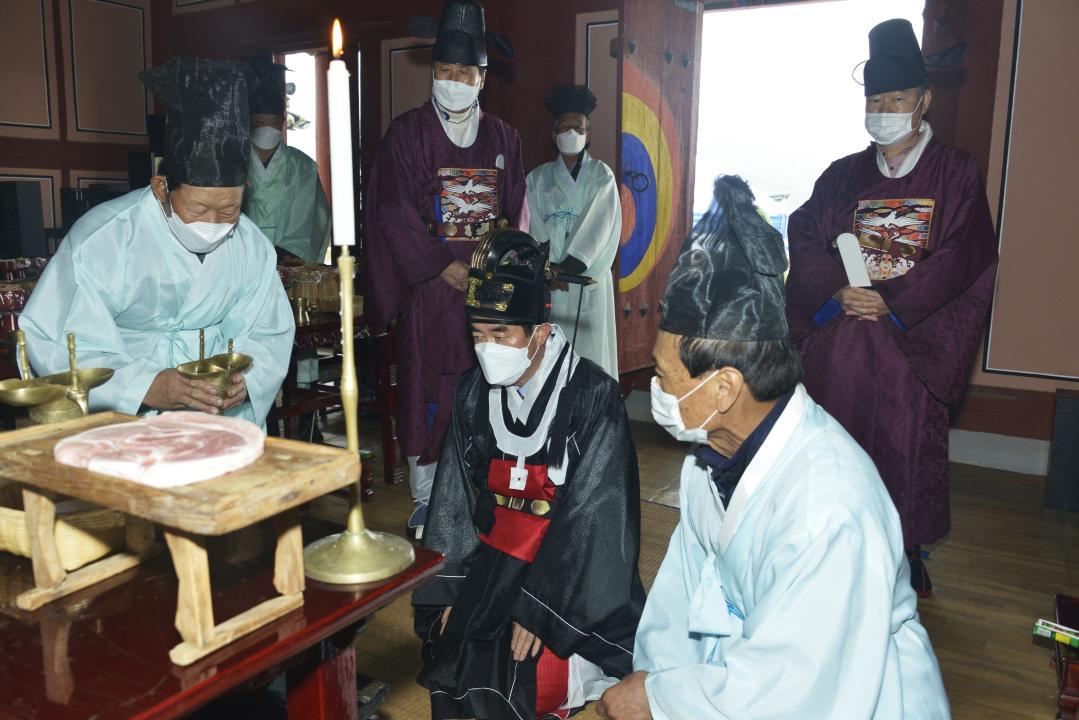 옥천 향교 춘기 석전제