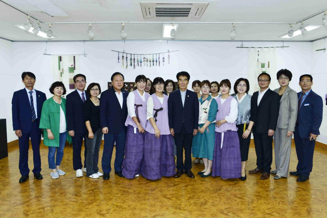 제4회 옥천군 생활기술연구회 작품전시회