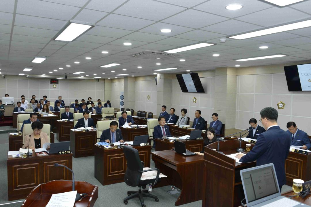 제270회 임시회 본회의제1차회의 개회식,부의안건