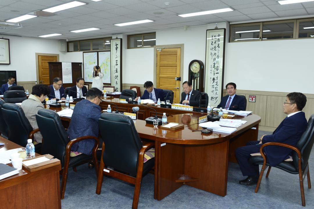 의원정례간담회-산림녹지과,도시교통과,농촌활력과