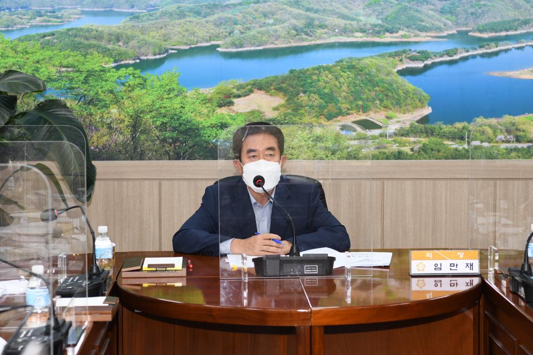 옥천군의회 7월 정례간담회