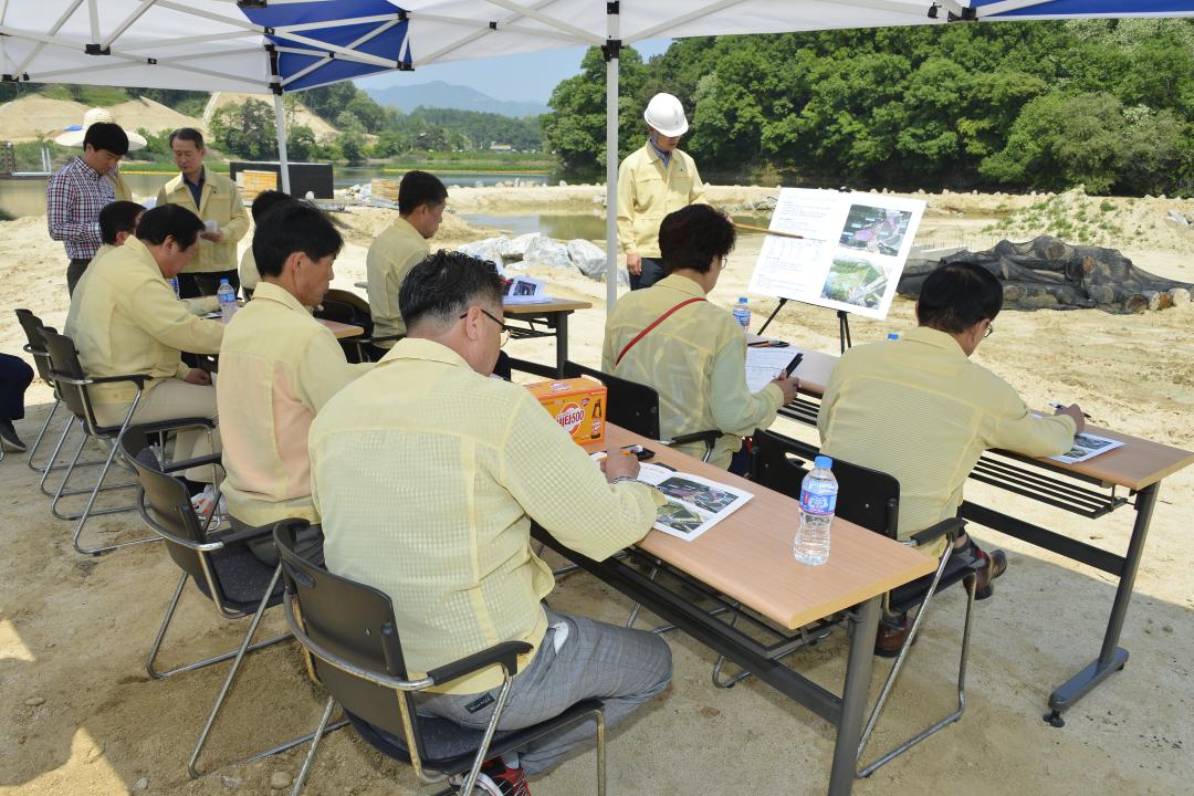 2019년도 사업장점검 현지 확인-구일소류지 비점오염저감사업