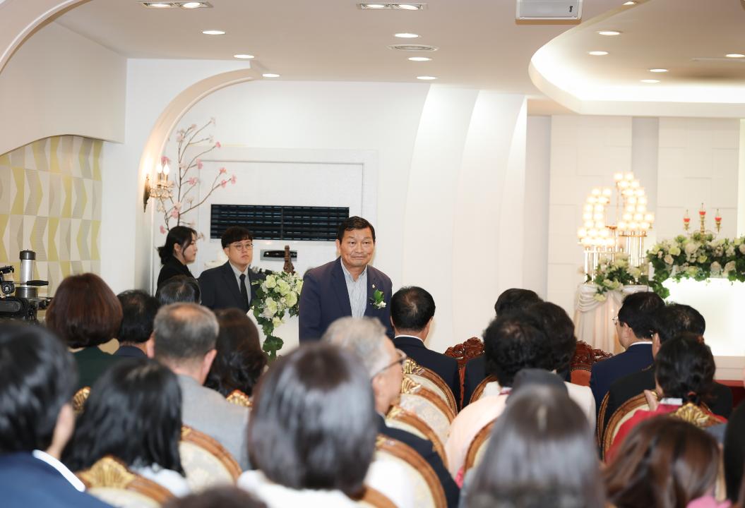 농가주부모임옥천군연합회 농촌여성 합동결혼식