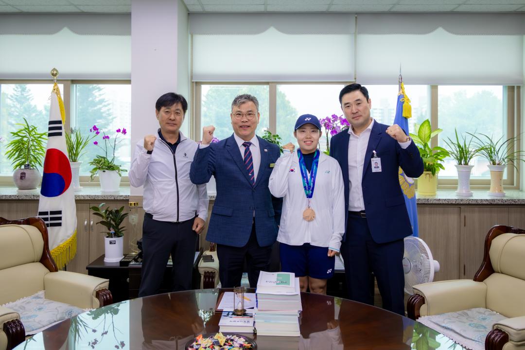 2026.9.28- 2026 나고야 아시안게임 정구 동메달리스트 의회방문 및 기념촬영