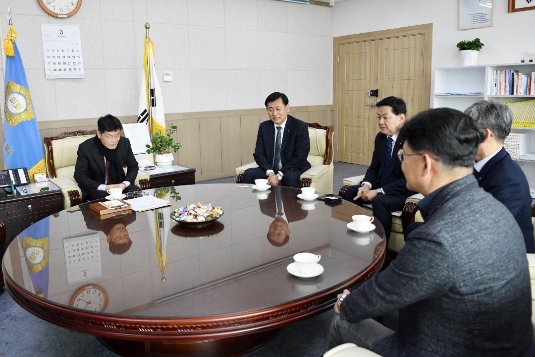 NH농협신임충북본부장 의장님 면담(의장실)