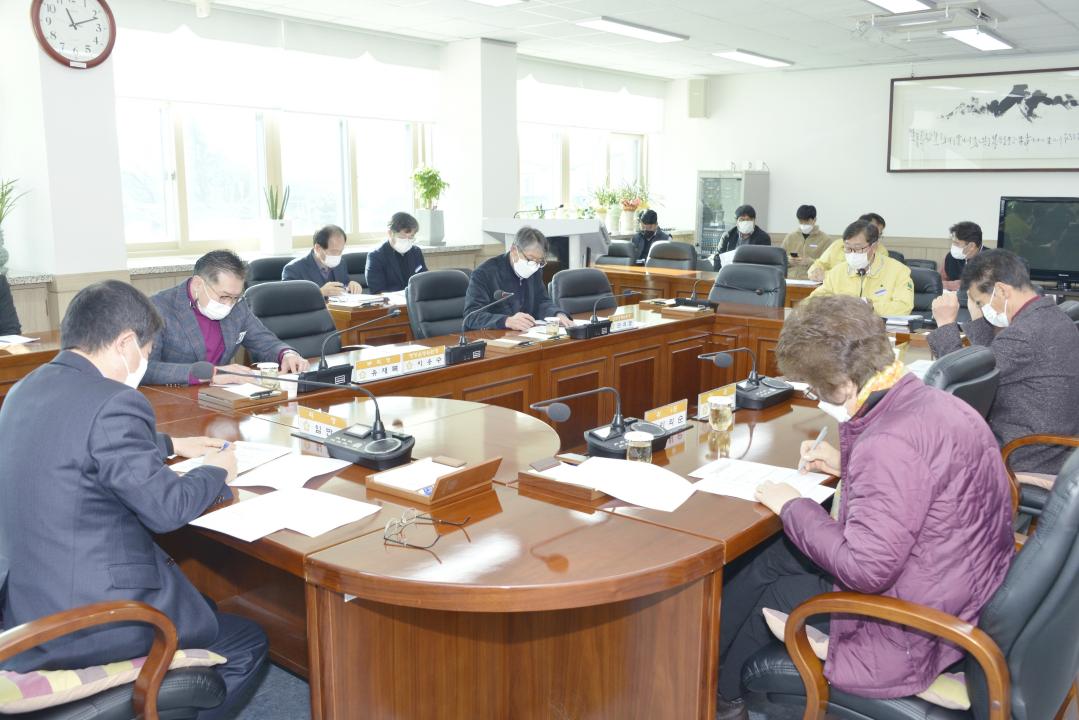 옥천군의회 정례간담회