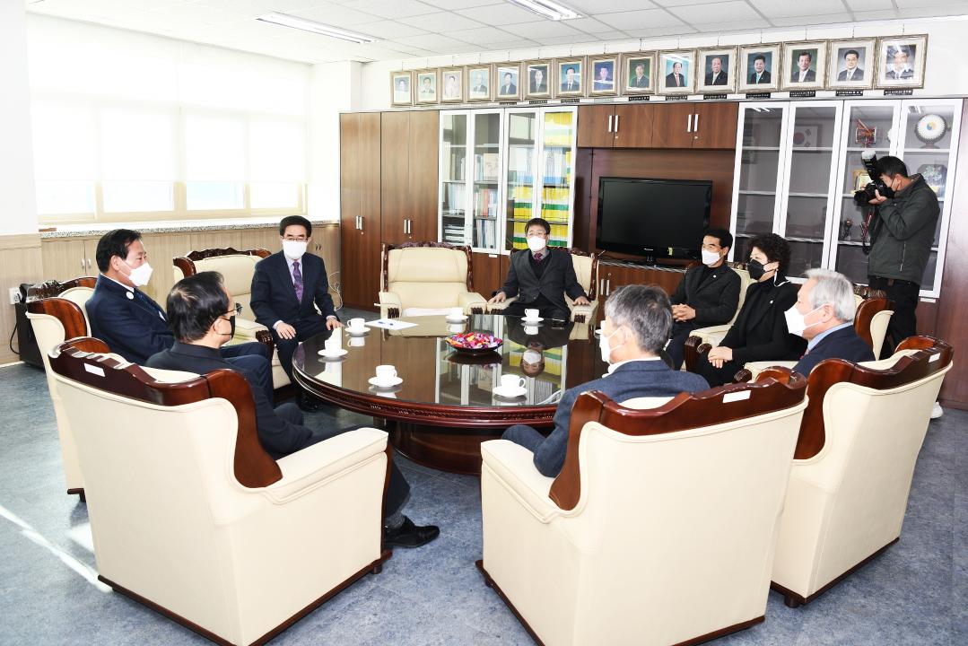 집행부 신년 의회 방문