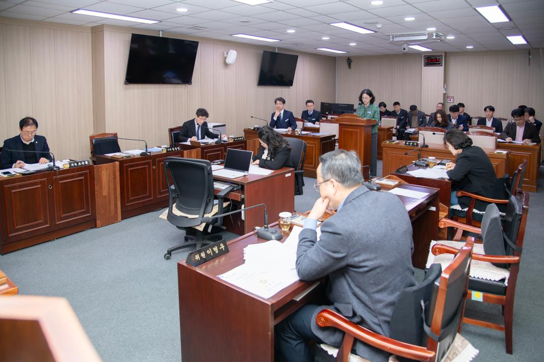 제321회 옥천군의회 제2차 정례회 행정운영위원회 제1차회의
