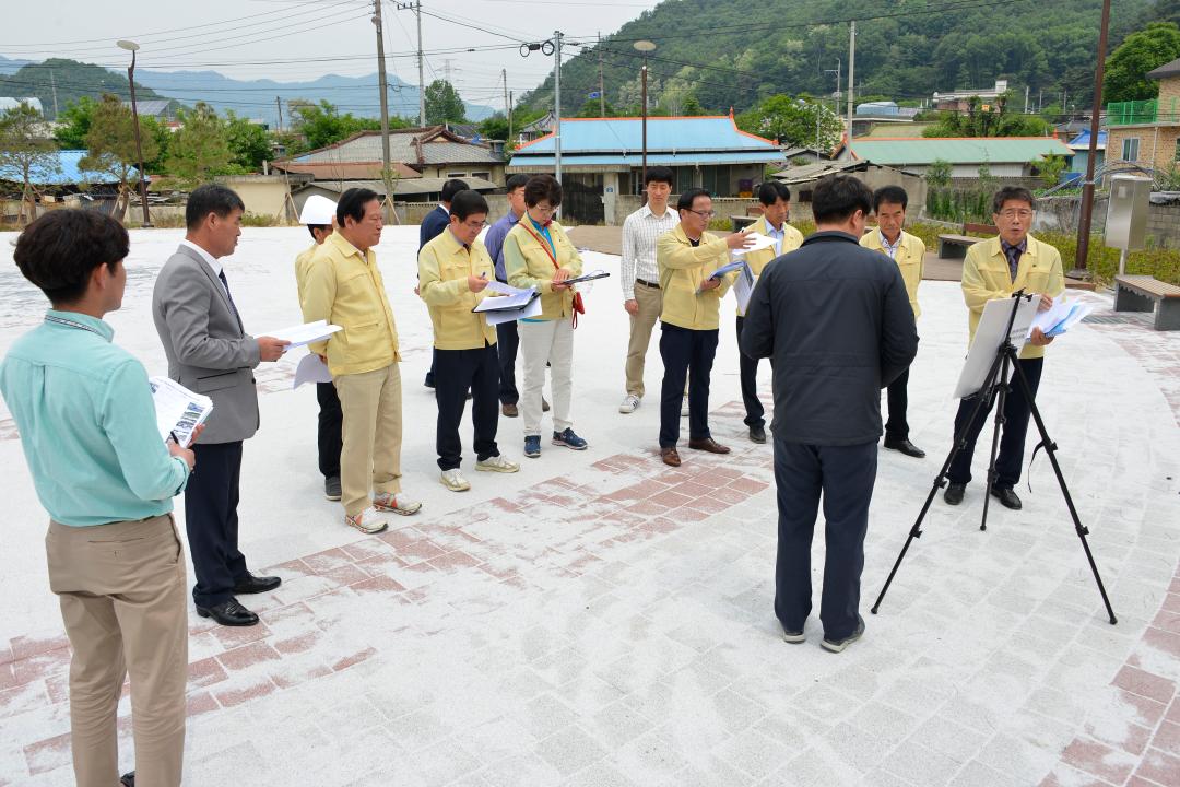 2019년도 사업장점검 현지 확인-군서면소재지 종합정비사업