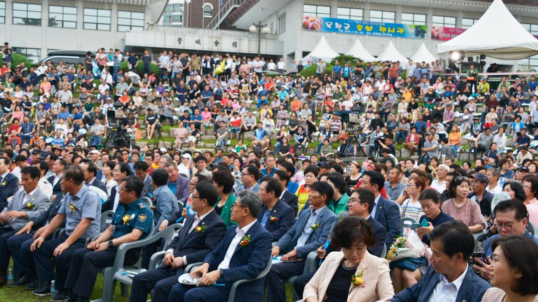 제13회 향수옥천 포도복숭아 축제 개막식