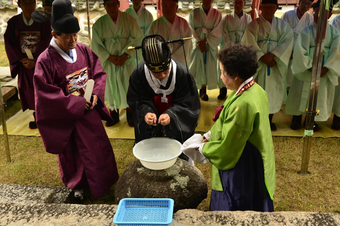 옥천향교 추계 석전제