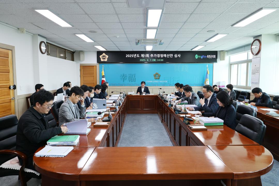 2025년도 제1회 추가경정예산안 심사